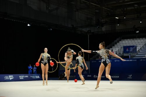 Gimnastlarımız qızıl medalla başladı - FOTOLAR