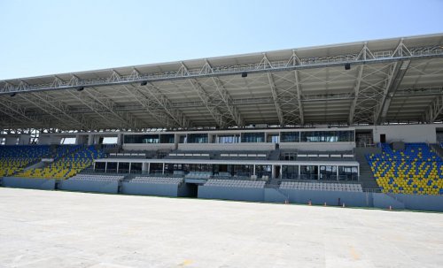 Gəncə stadionunun tutumu açıqlandı - FOTOLAR