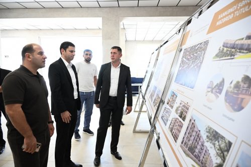 Olimpiya çempionları Qarabağ Universitetində - FOTOLAR