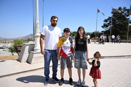 Olimpiya çempionları Qarabağ Universitetində - FOTOLAR