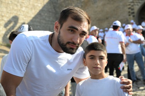 Olimpiya çempionlarımızın Qarabağ səfəri - FOTOLAR