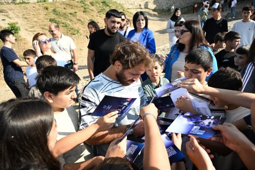 Olimpiya çempionlarımızın Qarabağ səfəri - FOTOLAR