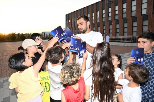 Olimpiya çempionlarımızın Qarabağ səfəri - FOTOLAR