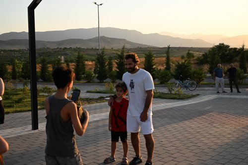 Olimpiya çempionlarımızın Qarabağ səfəri - FOTOLAR