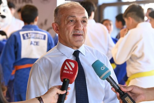 Bakıda yeni cüdo zalı açıldı - FOTOLAR