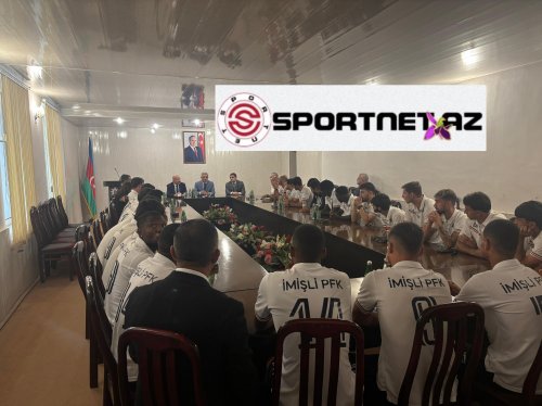 İcra başçısı "İmişli"nin stadion problemindən danışdı - FOTOLAR