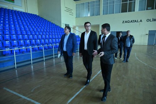 Zaqatala Olimpiya İdman Kompleksi: İndi və əvvəl - FOTOLAR