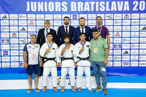 Millimiz Avropa çempionatında birinci oldu - FOTOLAR