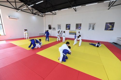 Bakıda yeni cüdo zalı açıldı - FOTOLAR