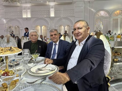 Qurban Qurbanovun oğlu Musanın toyu oldu - FOTOLAR