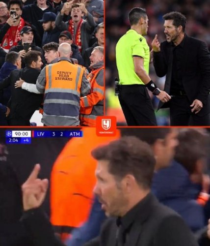 Simeone "orta barmağ"a görə qovuldu - FOTO
