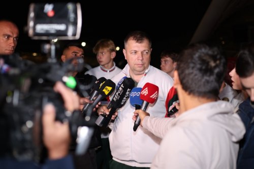 Dörd ölkənin idmançıları Azərbaycanda - FOTOLAR