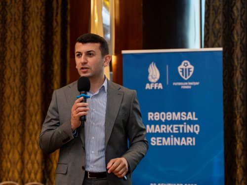 Mario Leo Bakıda futbol seminarı keçirdi - FOTOLAR