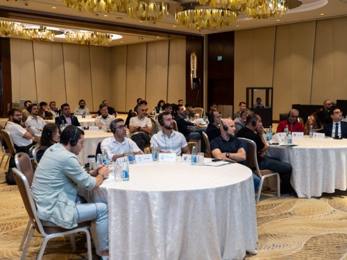 Mario Leo Bakıda futbol seminarı keçirdi - FOTOLAR