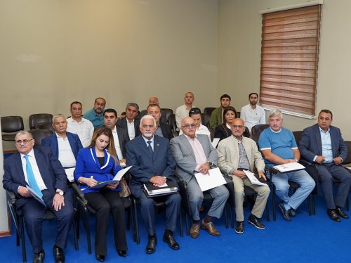 Azərbaycanda federasiya prezidenti seçkisi oldu - FOTOLAR