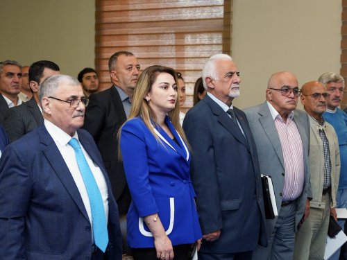 Azərbaycanda federasiya prezidenti seçkisi oldu - FOTOLAR