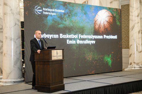Azərbaycan Basketbol Federasiyası hesabat verdi - FOTOLAR