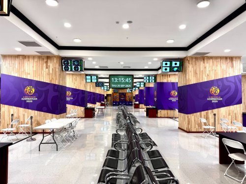 Arenalar MDB Oyunlarına hazırdır - FOTOLAR