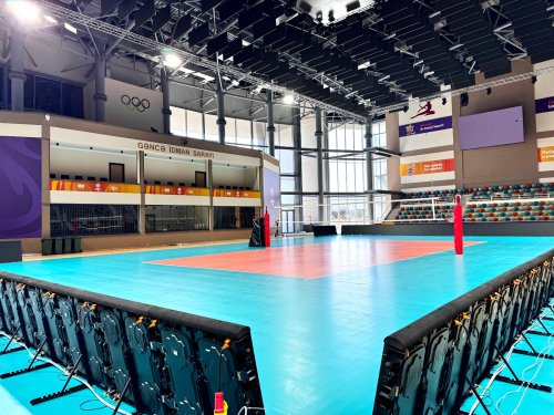 Arenalar MDB Oyunlarına hazırdır - FOTOLAR