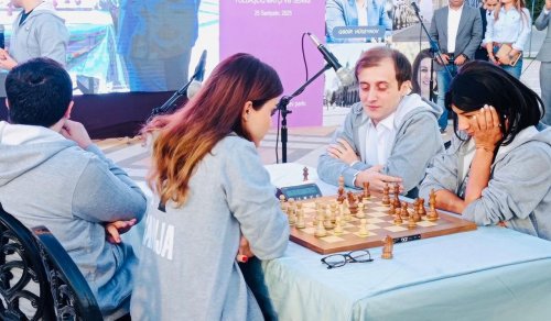 "Gəncənin şahmat ulduzları" oynadı