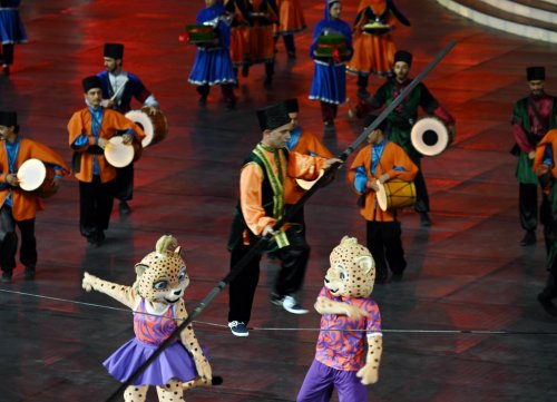 Gəncə Stadionunda MDB Oyunları üçün möhtəşəm açılış - YENİLƏNDİ - FOTOLAR Gəncə Stadionunda MDB Oyunları üçün möhtəşəm açılış - YENİLƏNDİ - FOTOLAR
