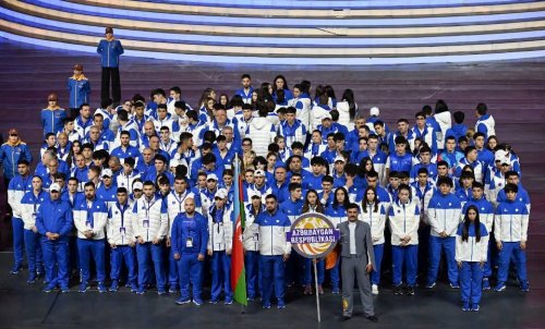 Gəncə Stadionunda MDB Oyunları üçün möhtəşəm açılış - YENİLƏNDİ - FOTOLAR Gəncə Stadionunda MDB Oyunları üçün möhtəşəm açılış - YENİLƏNDİ - FOTOLAR