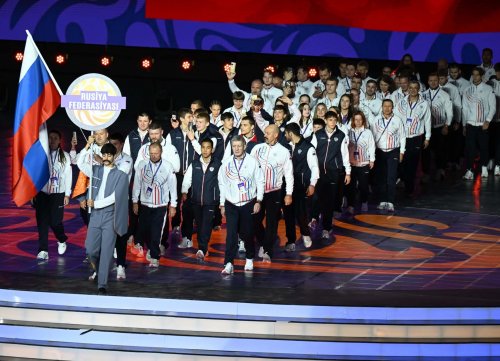 Gəncə Stadionunda MDB Oyunları üçün möhtəşəm açılış - YENİLƏNDİ - FOTOLAR Gəncə Stadionunda MDB Oyunları üçün möhtəşəm açılış - YENİLƏNDİ - FOTOLAR