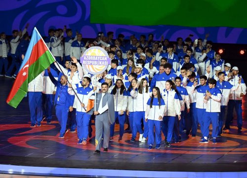 Gəncə Stadionunda MDB Oyunları üçün möhtəşəm açılış - YENİLƏNDİ - FOTOLAR Gəncə Stadionunda MDB Oyunları üçün möhtəşəm açılış - YENİLƏNDİ - FOTOLAR