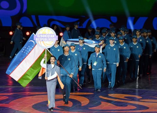 Gəncə Stadionunda MDB Oyunları üçün möhtəşəm açılış - YENİLƏNDİ - FOTOLAR Gəncə Stadionunda MDB Oyunları üçün möhtəşəm açılış - YENİLƏNDİ - FOTOLAR