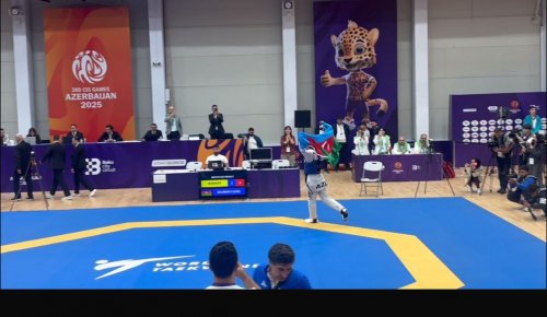 MDB Oyunlarında növbəti qızıl medal - FOTOLAR