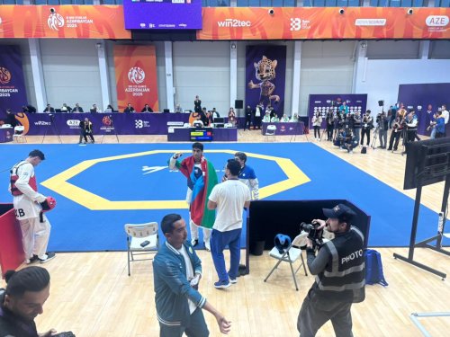 MDB Oyunlarında növbəti qızıl medal - FOTOLAR