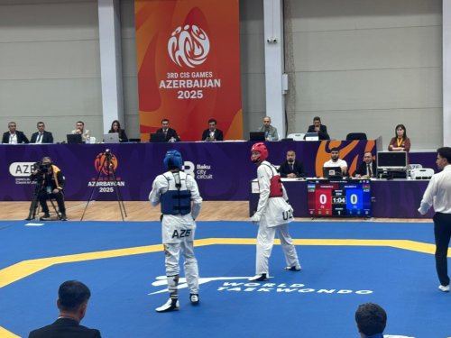 MDB Oyunlarında növbəti qızıl medal - FOTOLAR