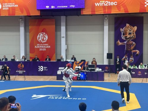 MDB Oyunlarında növbəti qızıl medal - FOTOLAR
