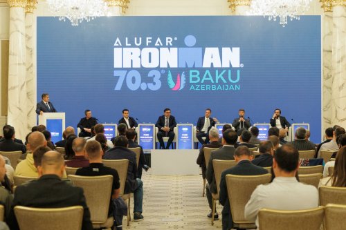 Bakıda beynəlxalq triatlon yarışı keçiriləcək - FOTO