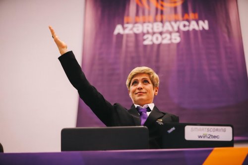 Azərbaycanın kişi və qadın komandaları finalda - FOTOLAR