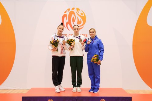 MDB Oyunları: Gimnastlarımızdan qızıl və bürünc medallar - FOTOLAR