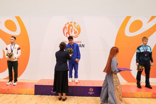 MDB Oyunları: Gimnastlarımızdan qızıl və bürünc medallar - FOTOLAR