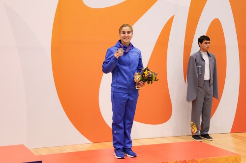 MDB Oyunları: Gimnastlarımızdan qızıl və bürünc medallar - FOTOLAR