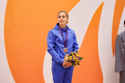 MDB Oyunları: Gimnastlarımızdan qızıl və bürünc medallar - FOTOLAR