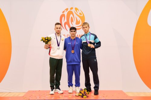MDB Oyunları: Gimnastlarımızdan qızıl və bürünc medallar - FOTOLAR