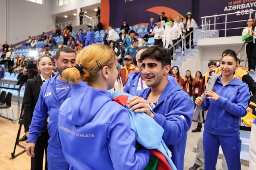 MDB Oyunları: Gimnastlarımızdan qızıl və bürünc medallar - FOTOLAR