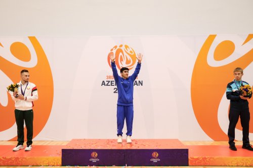 MDB Oyunları: Gimnastlarımızdan qızıl və bürünc medallar - FOTOLAR