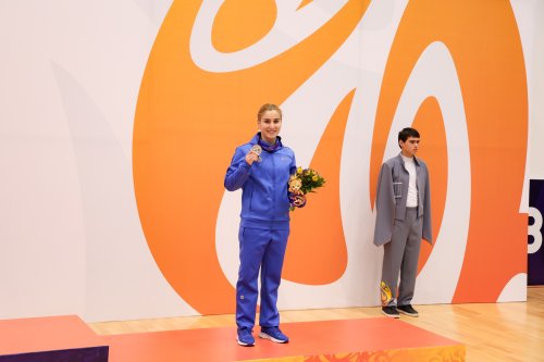 MDB Oyunları: Gimnastlarımızdan qızıl və bürünc medallar - FOTOLAR