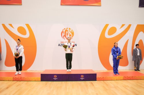 MDB Oyunları: Gimnastlarımızdan qızıl və bürünc medallar - FOTOLAR