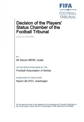 Millimizin 15 yaşlı futbolçusu rəsmən "Srvena Zvezda"da - FOTO