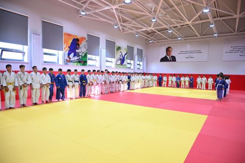 Daha bir cüdo zalı istifadəyə verildi - FOTOLAR