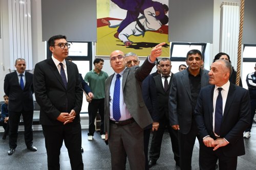 Daha bir cüdo zalı istifadəyə verildi - FOTOLAR