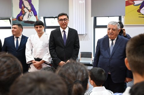 Daha bir cüdo zalı istifadəyə verildi - FOTOLAR