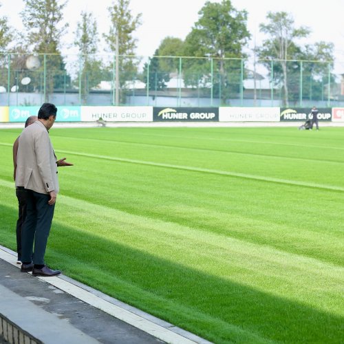 Tovuz şəhər stadionunun təhvil veriləcəyi vaxt açıqlandı - FOTOLAR