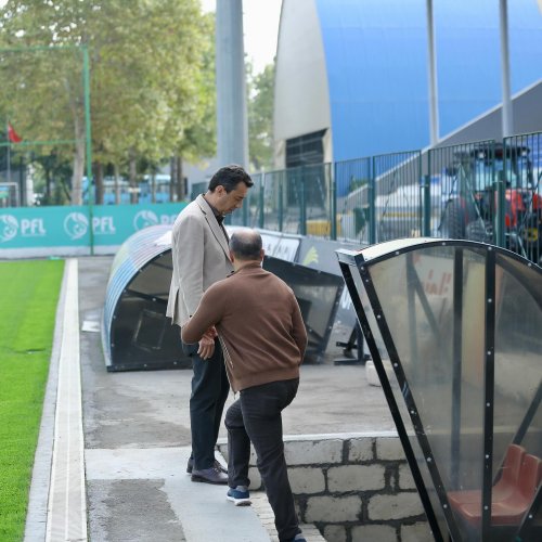 Tovuz şəhər stadionunun təhvil veriləcəyi vaxt açıqlandı - FOTOLAR